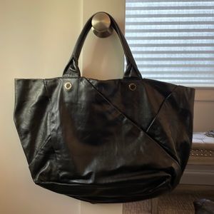 Marc by Marc Jacobs black leather bag